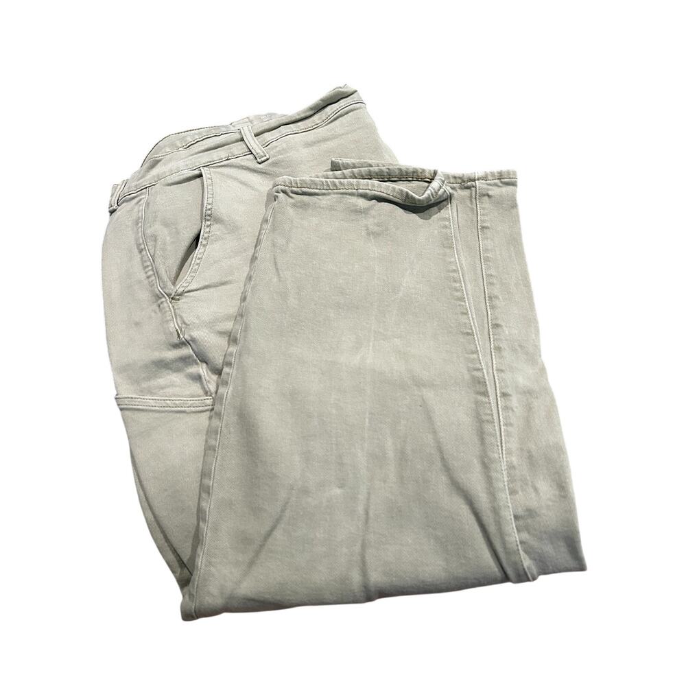 Old Navy Sky High Straight Seafoam Green size 24
